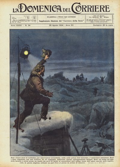 Após cinco meses de solidão, para observações científicas, na noite polar da Antártida de Achille Beltrame