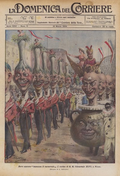 Onde o carnaval ainda grassa de Achille Beltrame