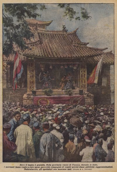 Onde o teatro é livre de Achille Beltrame