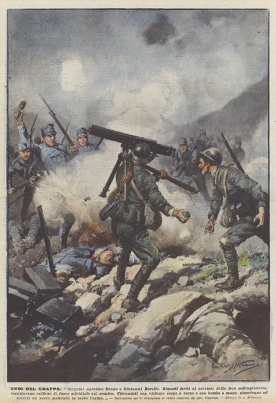Del Grappa Heroes de Achille Beltrame