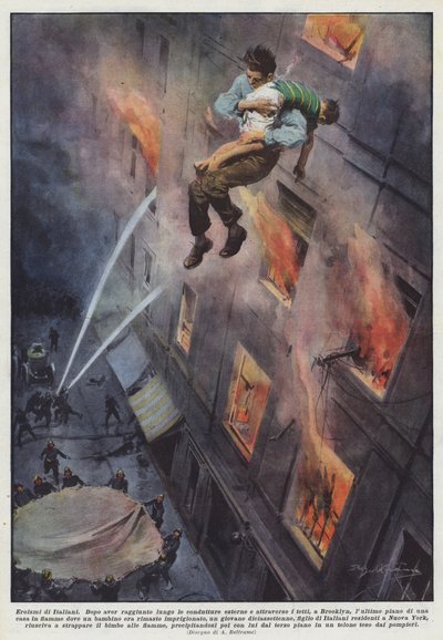 Heróis dos italianos de Achille Beltrame