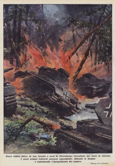 Ferro contra fogo de Achille Beltrame