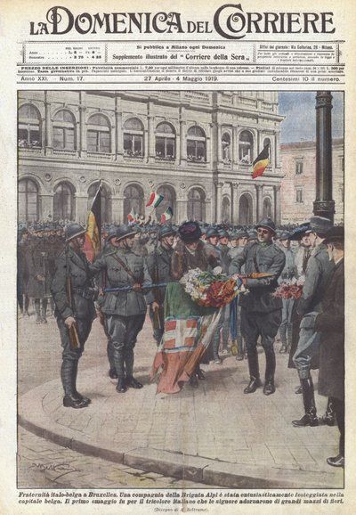 Fraternite italo-belga em Bruxelas de Achille Beltrame