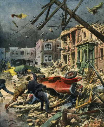 Furacão na Flórida, outubro de 1929 de Achille Beltrame