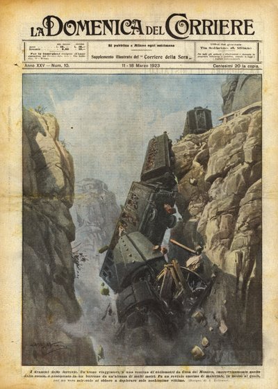 Os dramas das ferrovias de Achille Beltrame