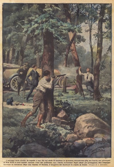 Os selvagens da civilização de Achille Beltrame