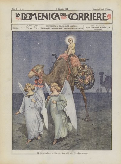 Natal, alegoria de A Beltrame de Achille Beltrame