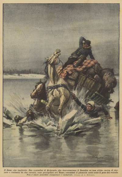 O rio que engole de Achille Beltrame