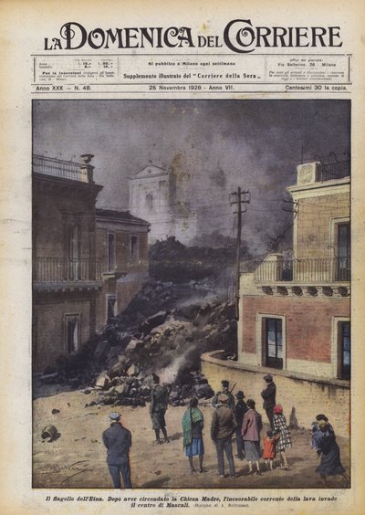 O flagelo do Etna de Achille Beltrame