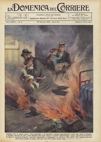 Italianos que honram de Achille Beltrame