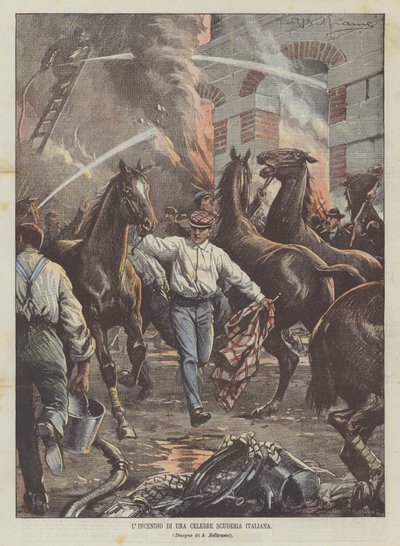 O fogo de uma famosa escuderia italiana de Achille Beltrame