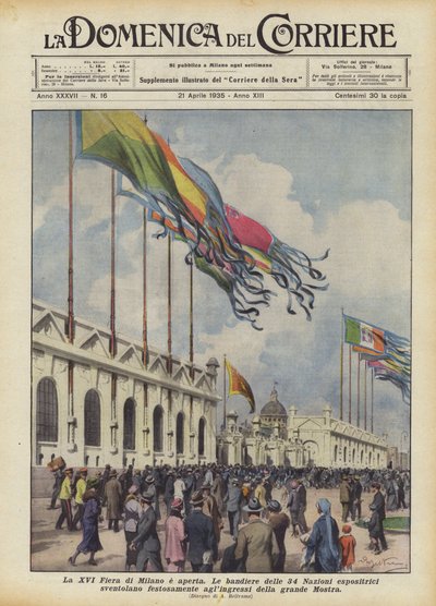 A XVI Feira de Milão está aberta de Achille Beltrame