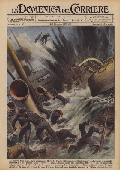 A guerra das minas de Achille Beltrame