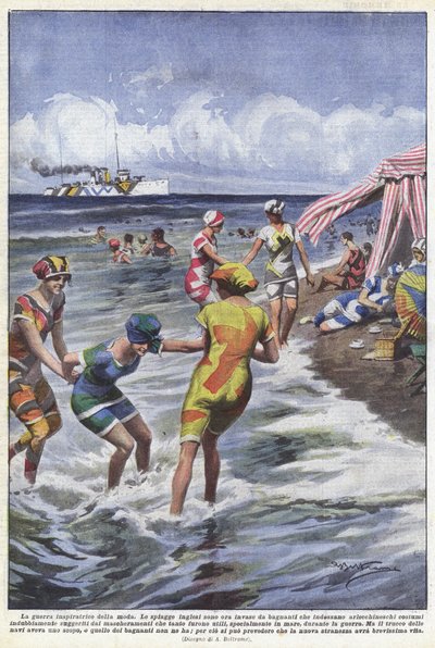 A guerra inspiradora da moda de Achille Beltrame