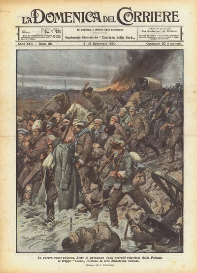 A guerra russo-polonesa de Achille Beltrame