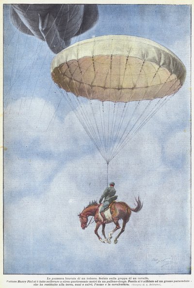 O golpe louco de um alemão de Achille Beltrame