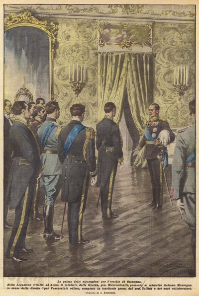 O primeiro dos reparos de Giannina de Achille Beltrame