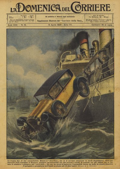 O fim trágico de dois motoristas de Achille Beltrame