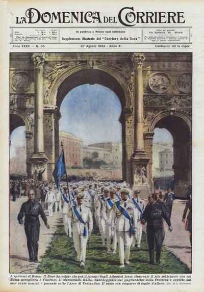 Lapoteose de Roma de Achille Beltrame