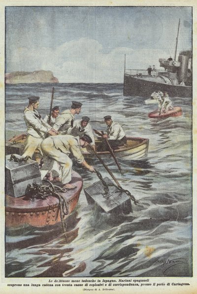 As refeições alemãs assassinas na Espanha de Achille Beltrame