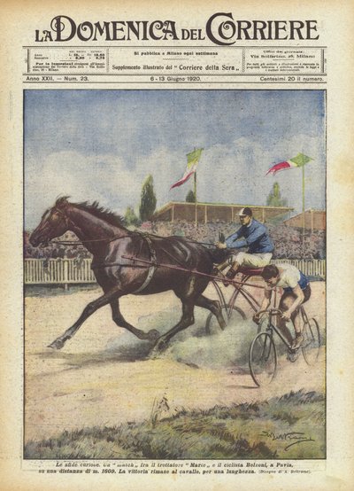 Os curiosos desafios de Achille Beltrame