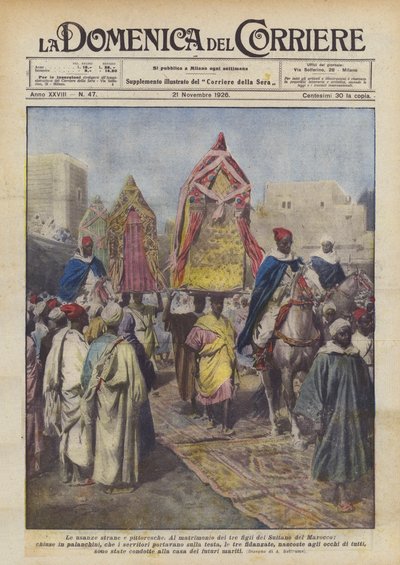 Os estranhos e pitorescos costumes de Achille Beltrame