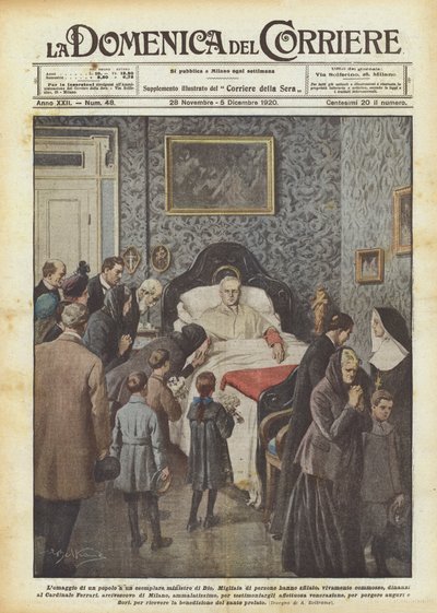 Lamentação de um povo para um ministro exemplar de Deus de Achille Beltrame