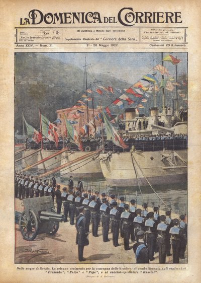 Nas águas de Spezia de Achille Beltrame