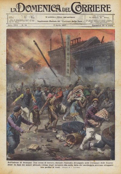 No inferno de Xangai de Achille Beltrame