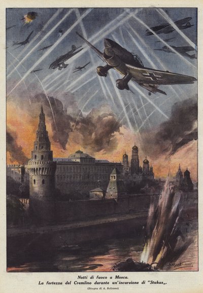 Noites de fogo em Moscou de Achille Beltrame
