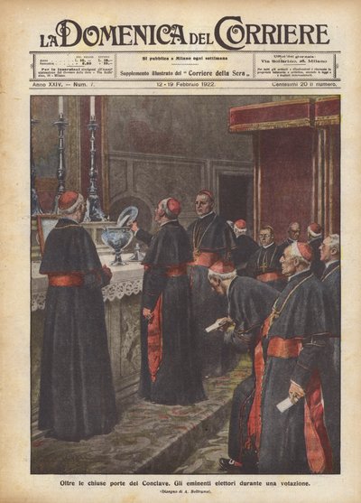 Além das portas fechadas do Conclave de Achille Beltrame