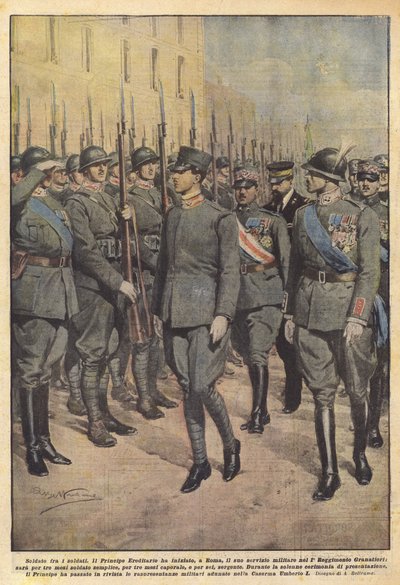Soldado entre os soldados de Achille Beltrame