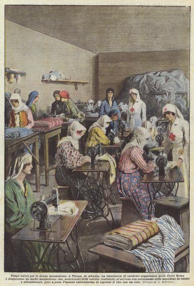 Novos tempos para mulheres maometanas de Achille Beltrame