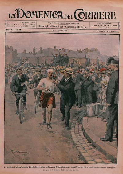As Olimpíadas de 1908, capa da 