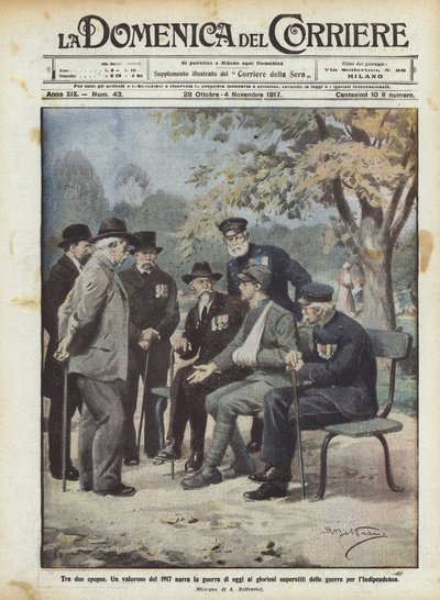 Entre dois épicos de Achille Beltrame
