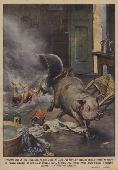 Trágica de uma menina bem de Achille Beltrame