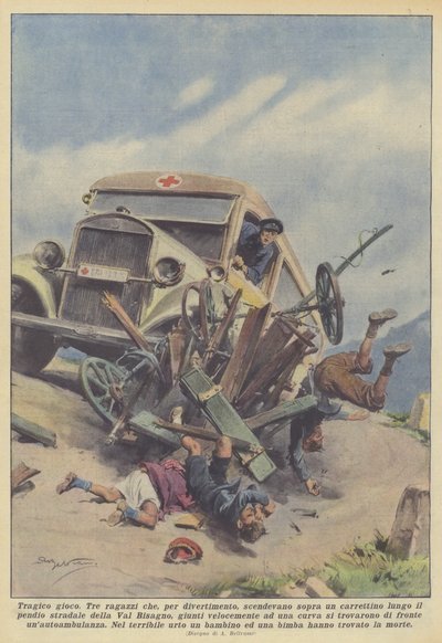 Jogo trágico de Achille Beltrame