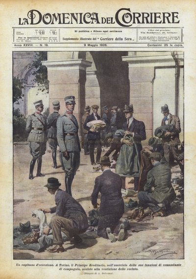 Uma deccção do capitão de Achille Beltrame