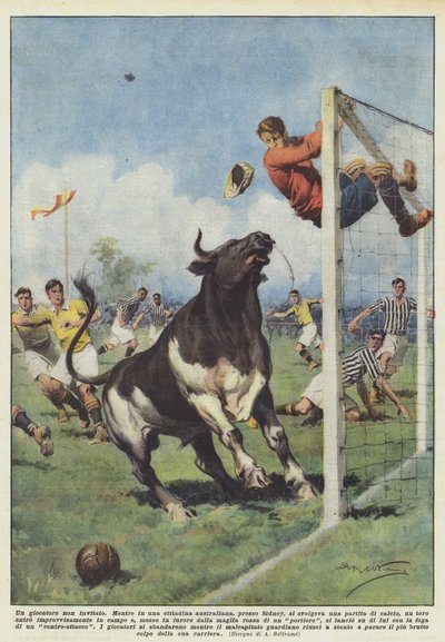 Um jogador não convidado de Achille Beltrame