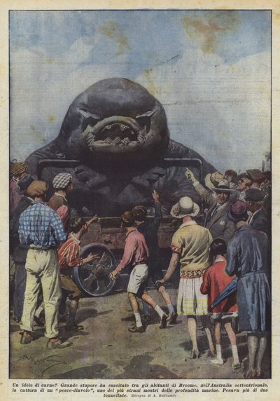 Um ídolo de carne de Achille Beltrame