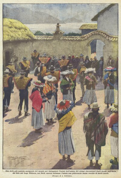 Uma das mais antigas cerimônias do mundo para celebrar o início do verão de Achille Beltrame