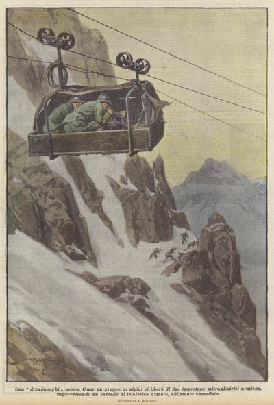 Um dreadnought aéreo de Achille Beltrame