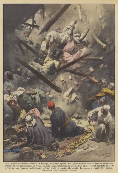 Uma trágica cerimônia de casamento de Achille Beltrame