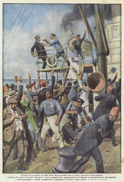 Uma empresa pirata no Mar Negro de Achille Beltrame