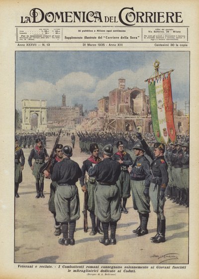 Veteranos e recrutas de Achille Beltrame