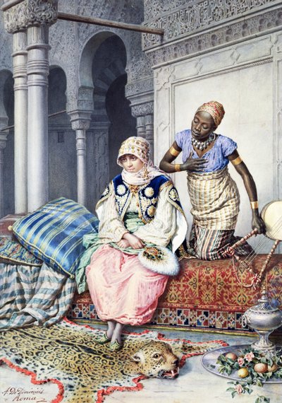 No Harem (wc no papel) de Achille De Dominicis