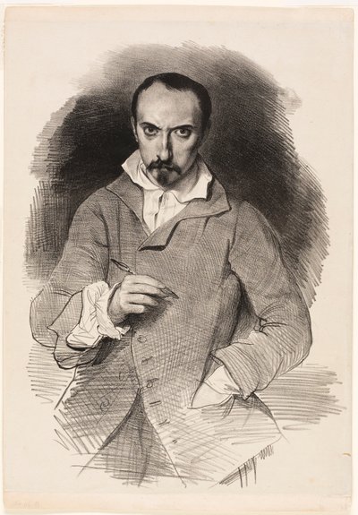 Auto-retrato de Achille Devéria