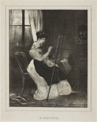 O Artista de Achille Devéria