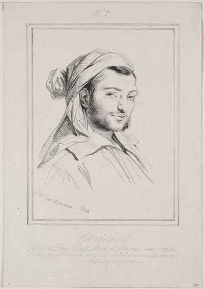 Theodore Géricault de Achille Devéria