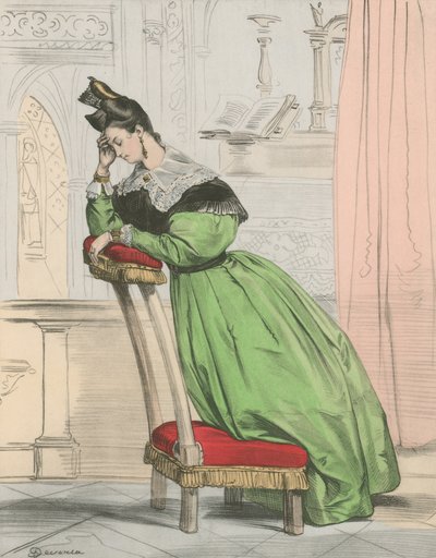 8 horas da manhã de Achille Devéria